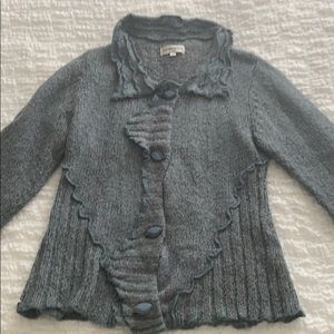 Anne Mcartney cotton sweater💚💙